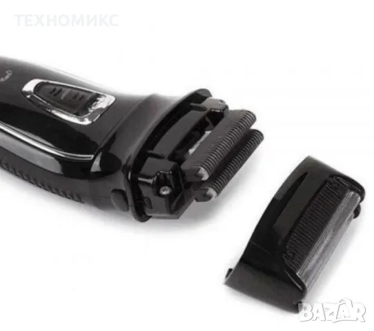 Тример за мъже Kemei KM-8013 с миеща се глава, Черен, снимка 9 - Друга електроника - 49494716