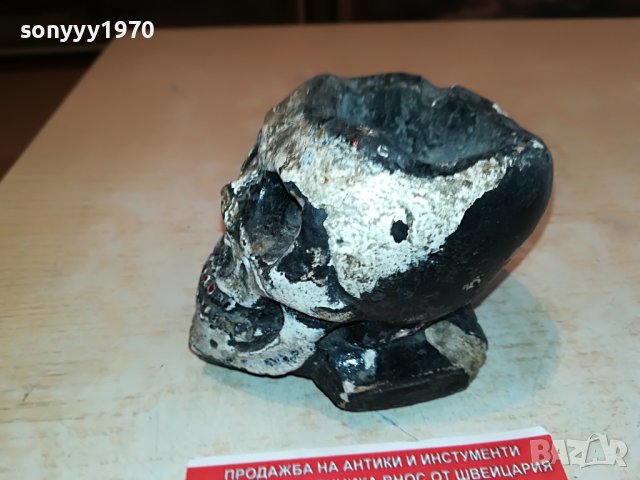 череп пепелник 1105222034, снимка 7 - Антикварни и старинни предмети - 36731642