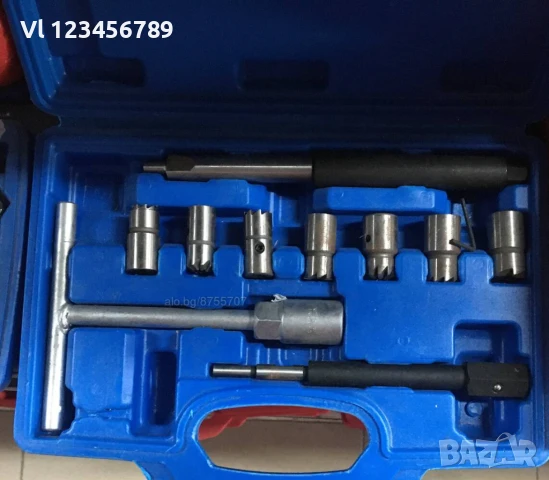 Фрези за легла на дюзи 10 части НЕМСКИ