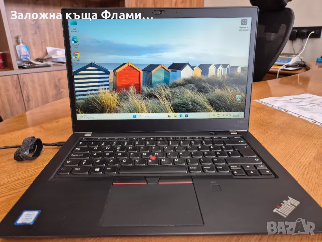 Лаптоп Lenovo Thinkpad T480S отлично състояние, снимка 2 - Лаптопи за дома - 49235592