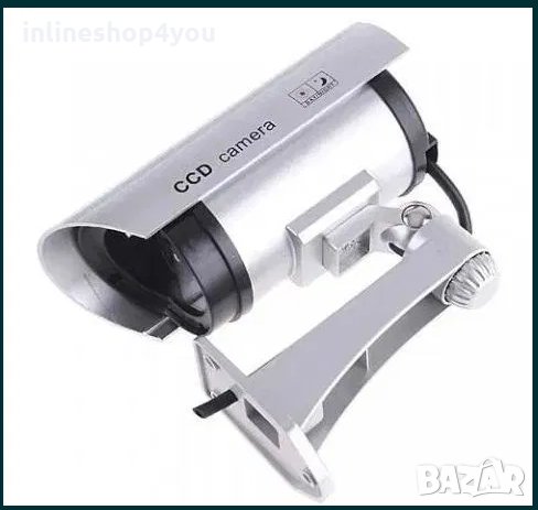 Фалшива-бутафорна охранителна камера с LED червен индикатор, снимка 2 - Други инструменти - 30462791