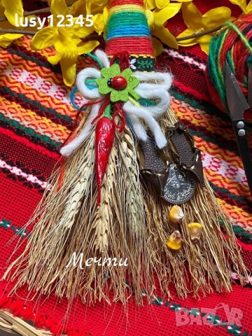 Весели първомартенски метлички за здраве и усмивки на всички! , снимка 3 - Декорация за дома - 53302493