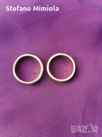 18-каратови златни пръстени, снимка 2 - Пръстени - 52632080