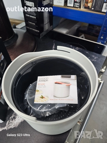 Комплект за приготвяне на ориз в микровълнова фурна Joseph Joseph, снимка 5 - Съдове за готвене - 52750642