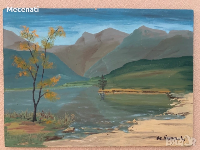 АТАНАС ЙОНЧЕВ гваш, снимка 3 - Картини - 53122412