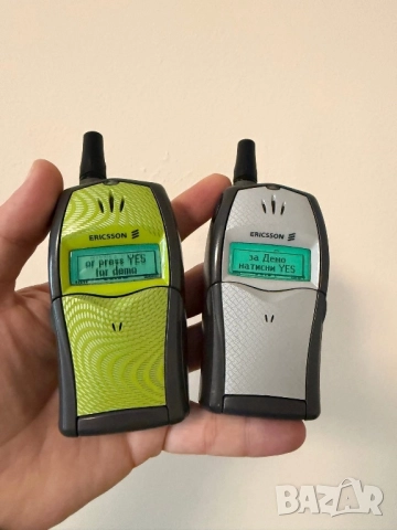 Ericsson T20s T20e Зелен и Сив като нови