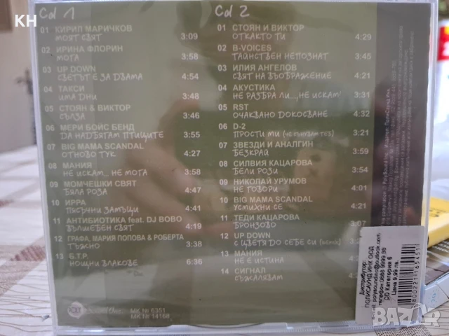 БГ поп балади 2 CD, снимка 2 - CD дискове - 50720020