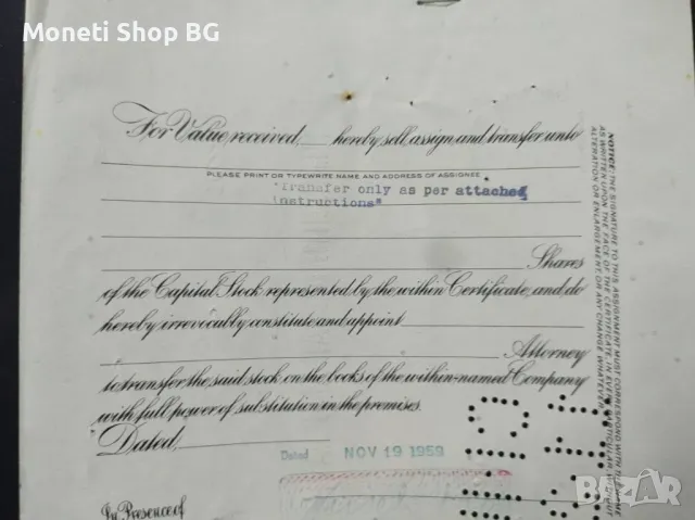 Американски ценни книжа, снимка 2 - Други ценни предмети - 48921985