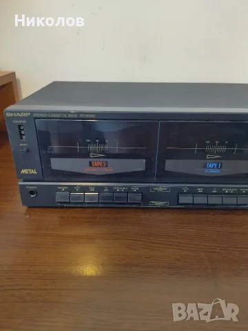 Продавам касетъчен дек SHARP RT-W800 Double Cassette Deck, снимка 2 - Декове - 55847667