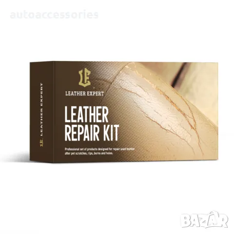 	Комплект за ремонт на кожа Leather Expert Repair Kit – 2х25мл + 2х50мл, снимка 2 - Аксесоари и консумативи - 48123411