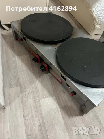 Газов кутлон за палачинки, снимка 4 - Друго търговско оборудване - 56374928