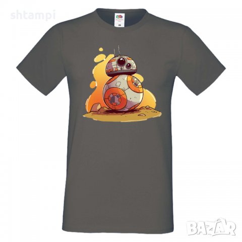 Мъжка тениска Star Wars BB-8 Star Wars Игра,Изненада,Подарък,Геймър, , снимка 17 - Тениски - 36808565