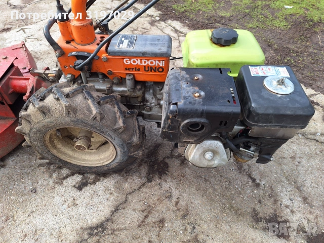 Косачка роторна Goldoni 9 к.с. мотоблок, снимка 8 - Градинска техника - 52877428