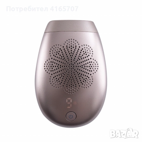 Лазерен апарат за обезкосмяване Lexical LLH-5585 с ледено охлаждане и 9 нива на интензитет, снимка 2 - Епилатори - 52840703