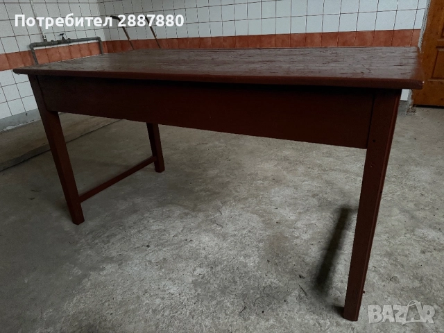 Дървена маса трапезна , снимка 2 - Маси - 52677355