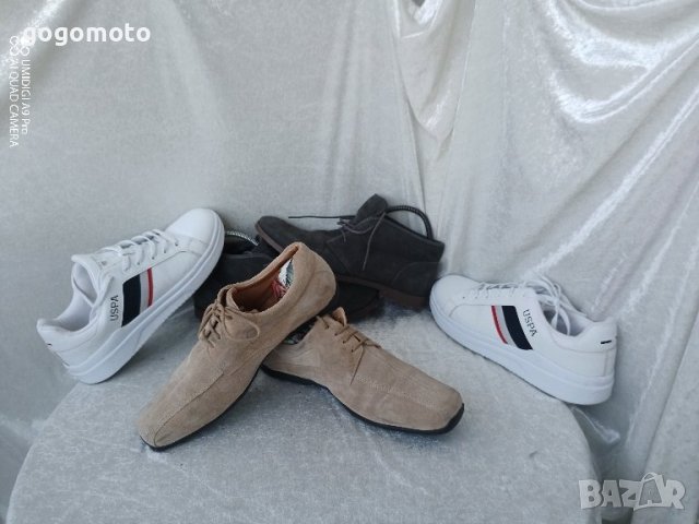 мъжки ежедневни спортни обувки от естествена кожа - велур 44 - 45, снимка 15 - Ежедневни обувки - 44451058