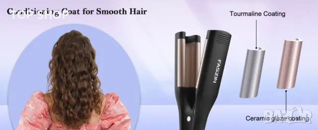 Маша за къдрици Faszin- иновативна технология, снимка 11 - Преси за коса - 48596675