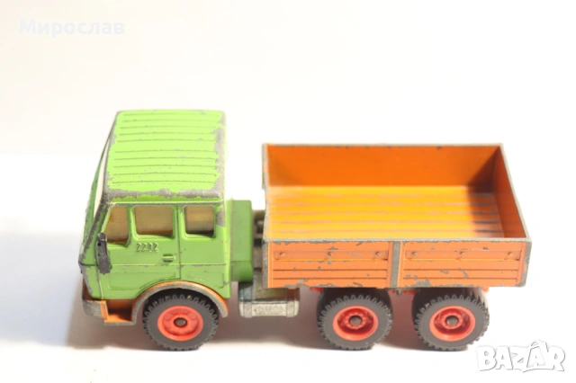 1/55 ?? SIKU MERCEDES BENZ КАМИОН ИГРАЧКА КОЛИЧКА МОДЕЛ, снимка 2 - Колекции - 53163892