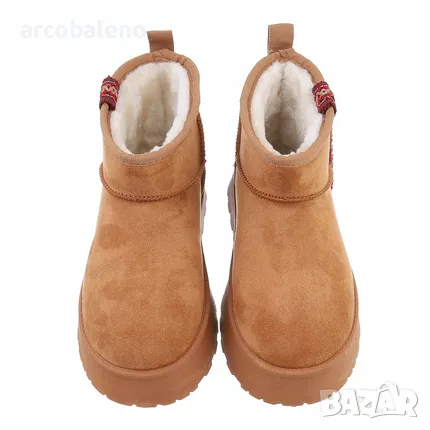 Зимни дамски боти, 5цвята , снимка 13 - Дамски боти - 47498729