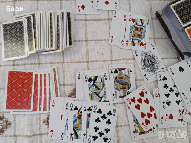 LONGFIELD две тестета карти за игра, снимка 2 - Карти за игра - 37632266