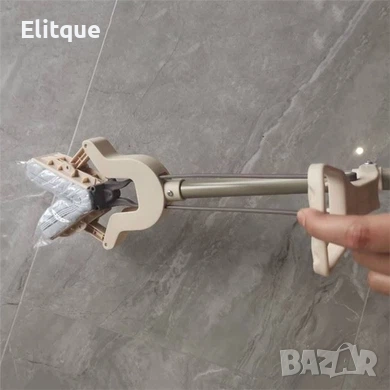 Домакински моп с телескопична дръжка с функция за изтискване на водата , снимка 4 - Други стоки за дома - 52903855