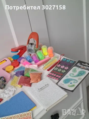 Детски комплект за творчество / крафт материали, снимка 4 - Рисуване и оцветяване - 49713901