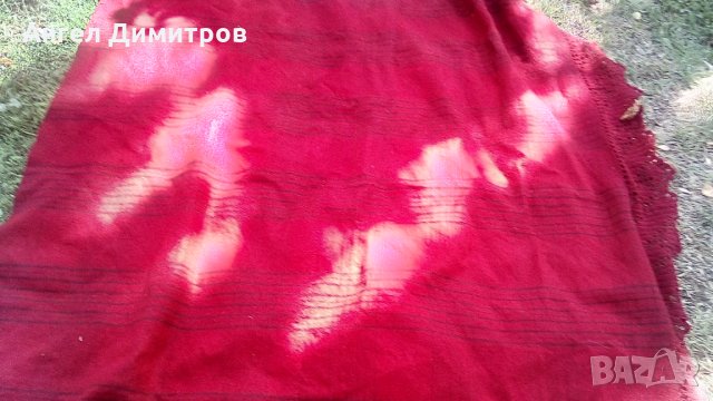 Стар вълнен килим, снимка 3 - Антикварни и старинни предмети - 34243864