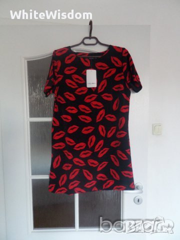  Ефирна рокля / туника целувки , снимка 7 - Рокли - 36924974