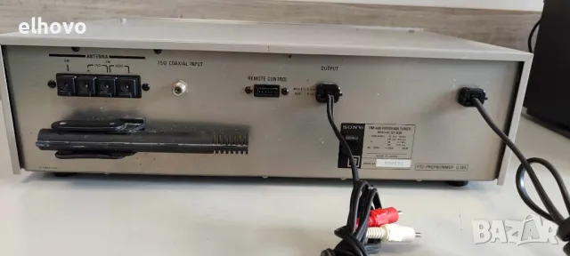 Стерео тунер SONY ST-636, снимка 7 - Ресийвъри, усилватели, смесителни пултове - 49298381