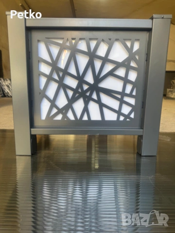 Лазерно изрязано пано за ограда + метален кол, снимка 8 - Огради и мрежи - 53132260