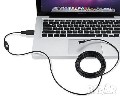 USB ендоскоп камера за андроид и PC 1м 2м 3.5м 7мм. 6 LED, снимка 6 - Комплекти за видеонаблюдение - 40864976