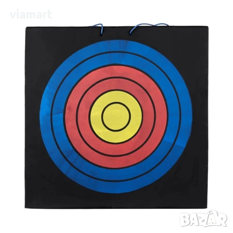 Мишена за лък TopArcherty Bowstar EVA, EVA пяна, 50x50x5 см с рингове
