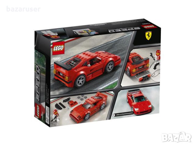 Lego Ferrari F40 Competizione, снимка 4 - Конструктори - 31038370