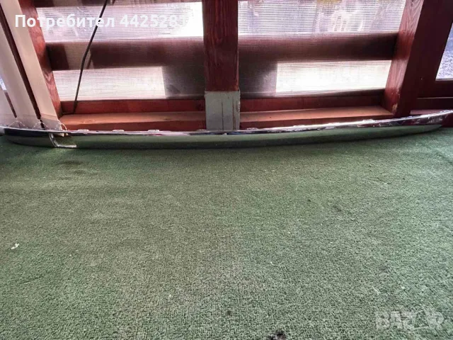 хром лайсна в задна броня Mercedes GL X166 модел 2012-2015 #064V, снимка 2 - Части - 49674705