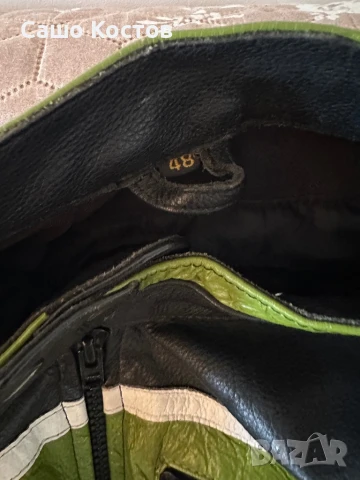 Мъжки кожен мото екип от две части, снимка 2 - Други - 50472538