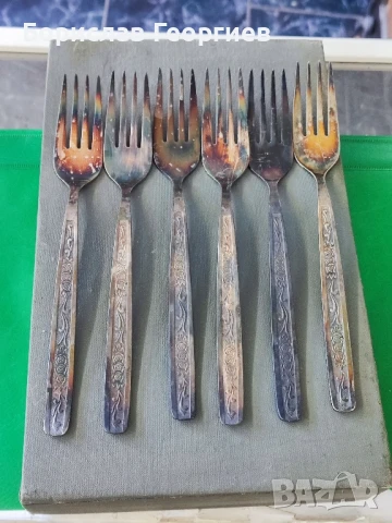 Руски посребрени вилици шест броя
