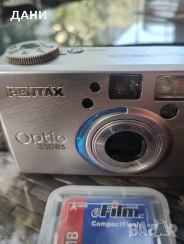  дигитален компактен цифров Фотоапарат Pentax с чантичка и допълнителна карта памет, снимка 2 - Фотоапарати - 56079059