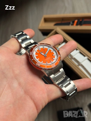 Автоматичен часовник Christopher Ward C60 Trident Reef 41 mm, снимка 10 - Мъжки - 53179839