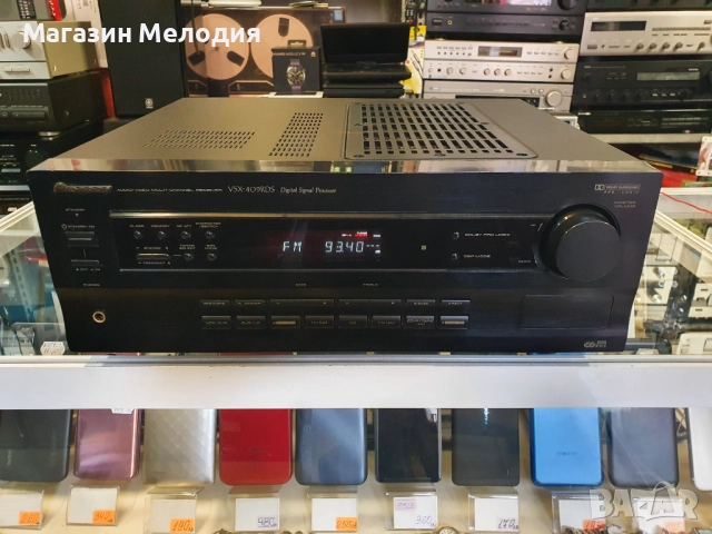 Ресийвър Pioneer VSX-409RDS В отлично техническо и визуално състояние., снимка 2 - Ресийвъри, усилватели, смесителни пултове - 43472957