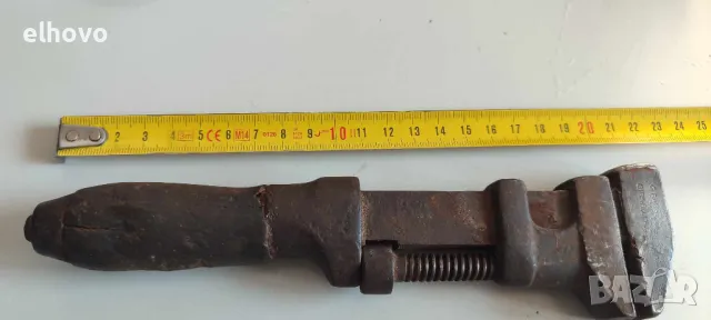 Стар гаечен ключ Girard Wrench, снимка 2 - Антикварни и старинни предмети - 47690310