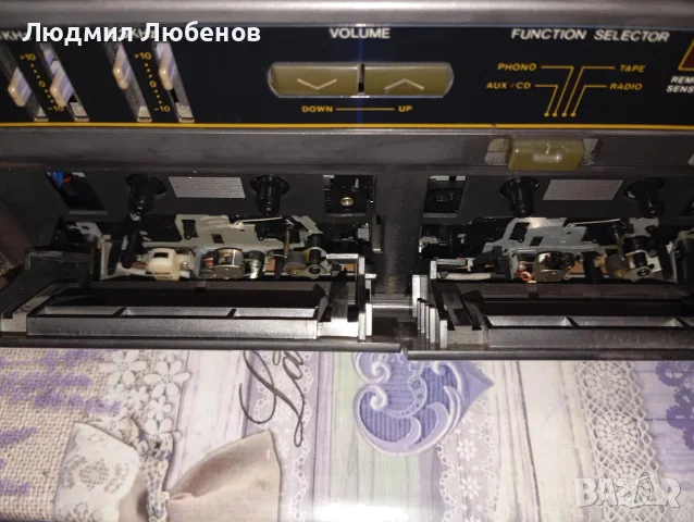 Ретро уредба грамофон,радио,касетофон , снимка 5 - Аудиосистеми - 55838485