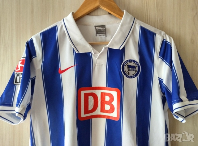 Hertha BSC / Nike - футболна фланелка на Херта Берлин 2009, снимка 2 - Футбол - 51553321