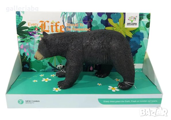 Реалистична фигура на кафява мечка