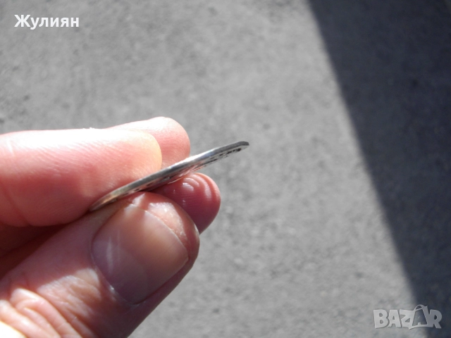 СТАРА СРЕБЪРНА ЕМБЛЕМА ЦСКА, снимка 6 - Антикварни и старинни предмети - 52402919