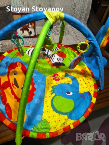 Активна гимнастика JMB, Син, 85 x 85 x 45 cм., 0+, снимка 2 - Други - 52791197