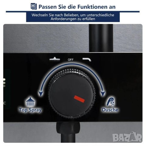 Душ система с LED дисплей ZMM5P21MB, снимка 7 - Други стоки за дома - 42888077