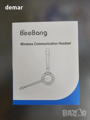 Beebang Bluetooth слушалки с микрофон,бутон за изключване на микрофона, снимка 8 - Bluetooth слушалки - 51689547