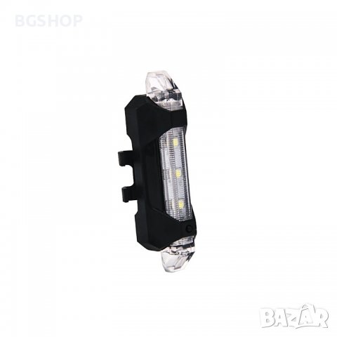Светлоотразител за Велосипед , колело LED - USB Стоп , Фенер - White, снимка 2 - Аксесоари за велосипеди - 39367731