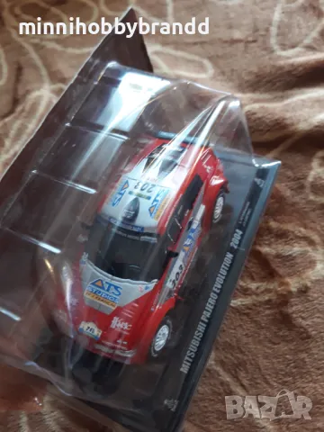 Mercedes 280 Ge 1983 Mitsubishi Pajero Evolution 2004 Mitsubishi Pajero 1985 Rally Dakar 1.43 Scale , снимка 10 - Колекции - 50324555