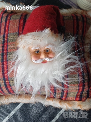 Коледна възглавница , снимка 3 - Възглавници - 52375459